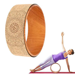 Yoga Roller Cork Wheel