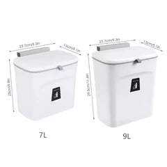 Compact Kitchen Trash Can