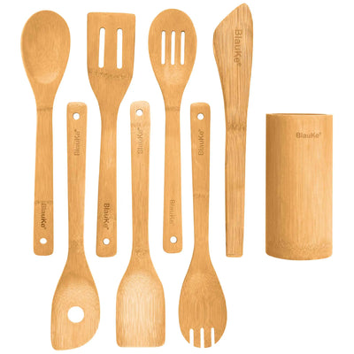 Bamboo Kitchen Utensils Set