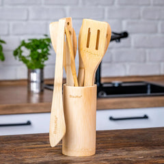 Bamboo Kitchen Utensils Set